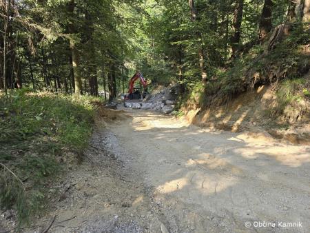 Sanacija cest Krivčevo – Kranjski Rak
